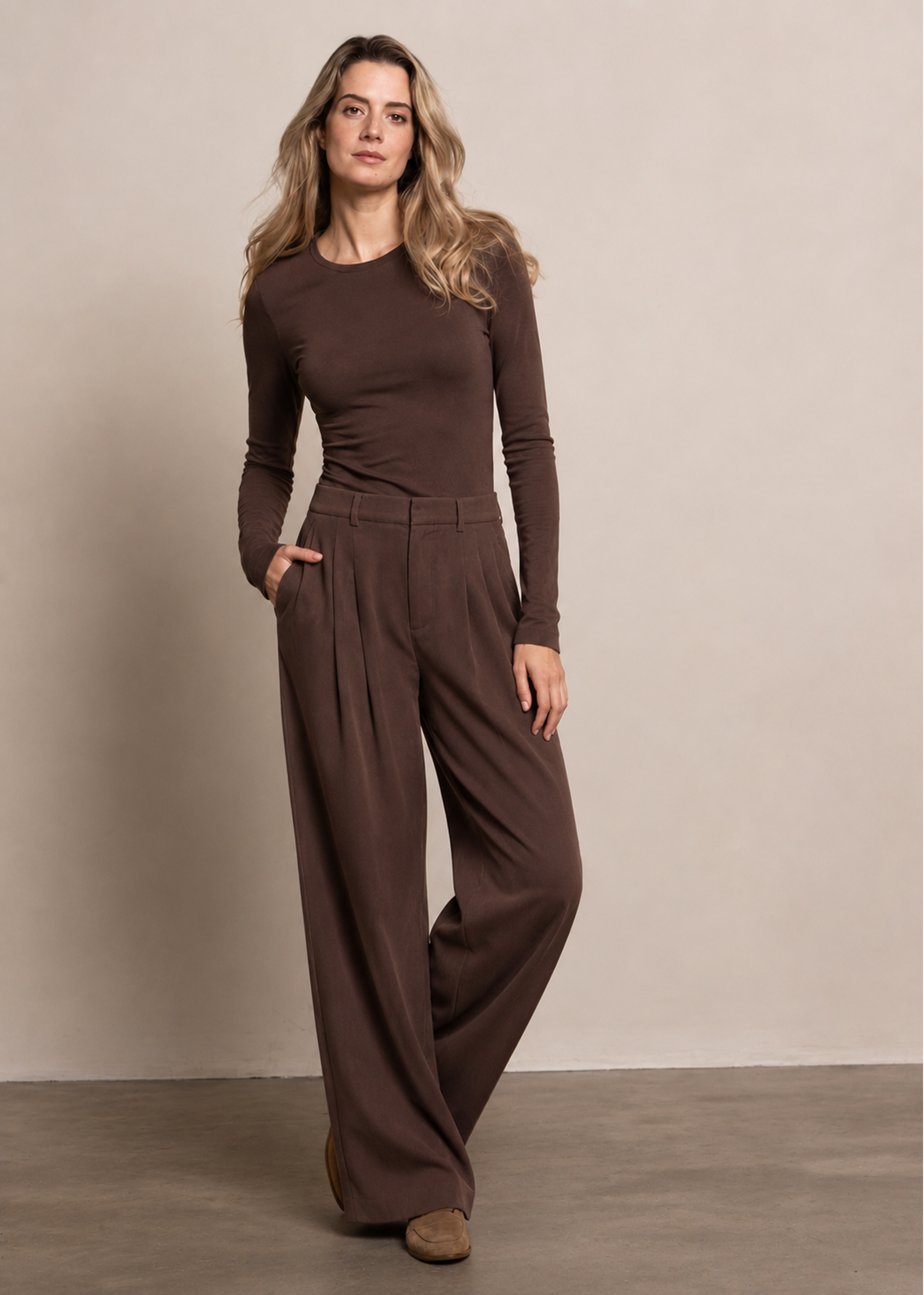 Yarana Trouser - Cacao Black