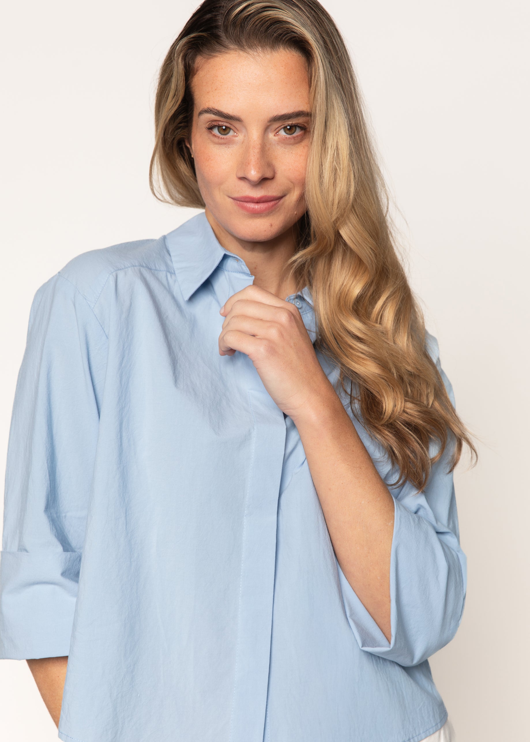 Zia Blouse Sky Blue