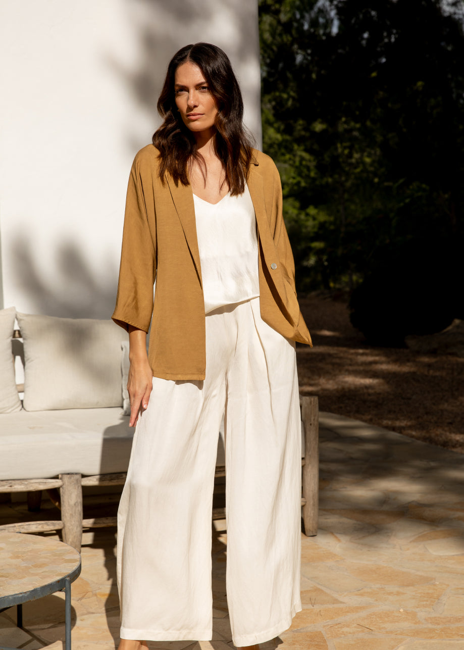 Ronny Pants Ecru White