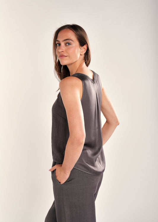 Cuba Tanktop Graphite