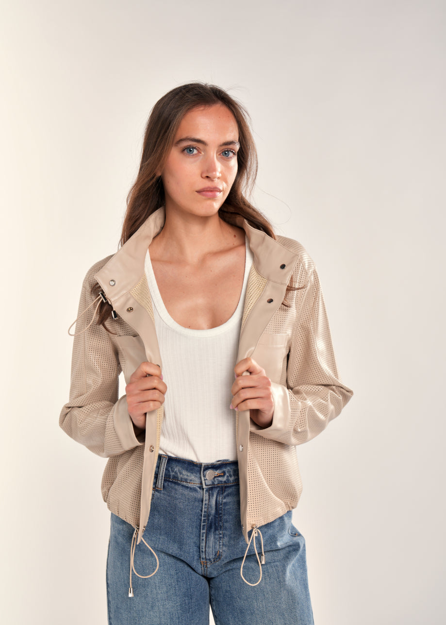 Ribby Tanktop Ecru White