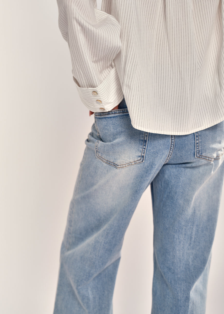 Ilona Pants Lt Blue Denim