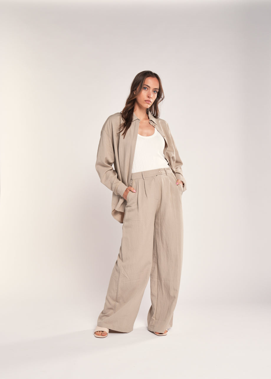 Iris Pants Stone