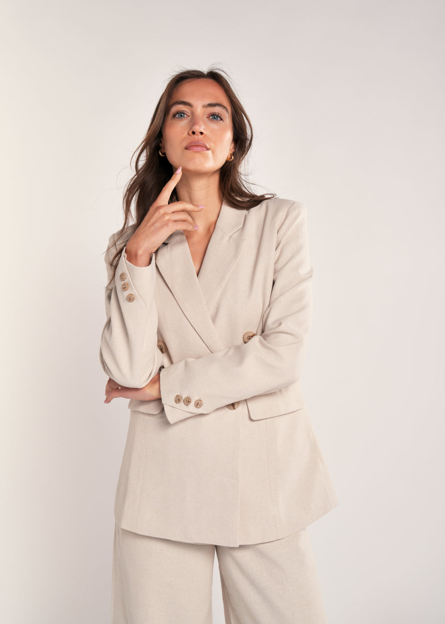 Loez Blazer Beige