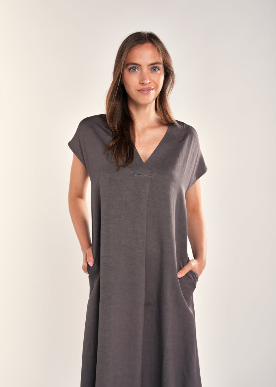 Puerto SS Dress Graphite