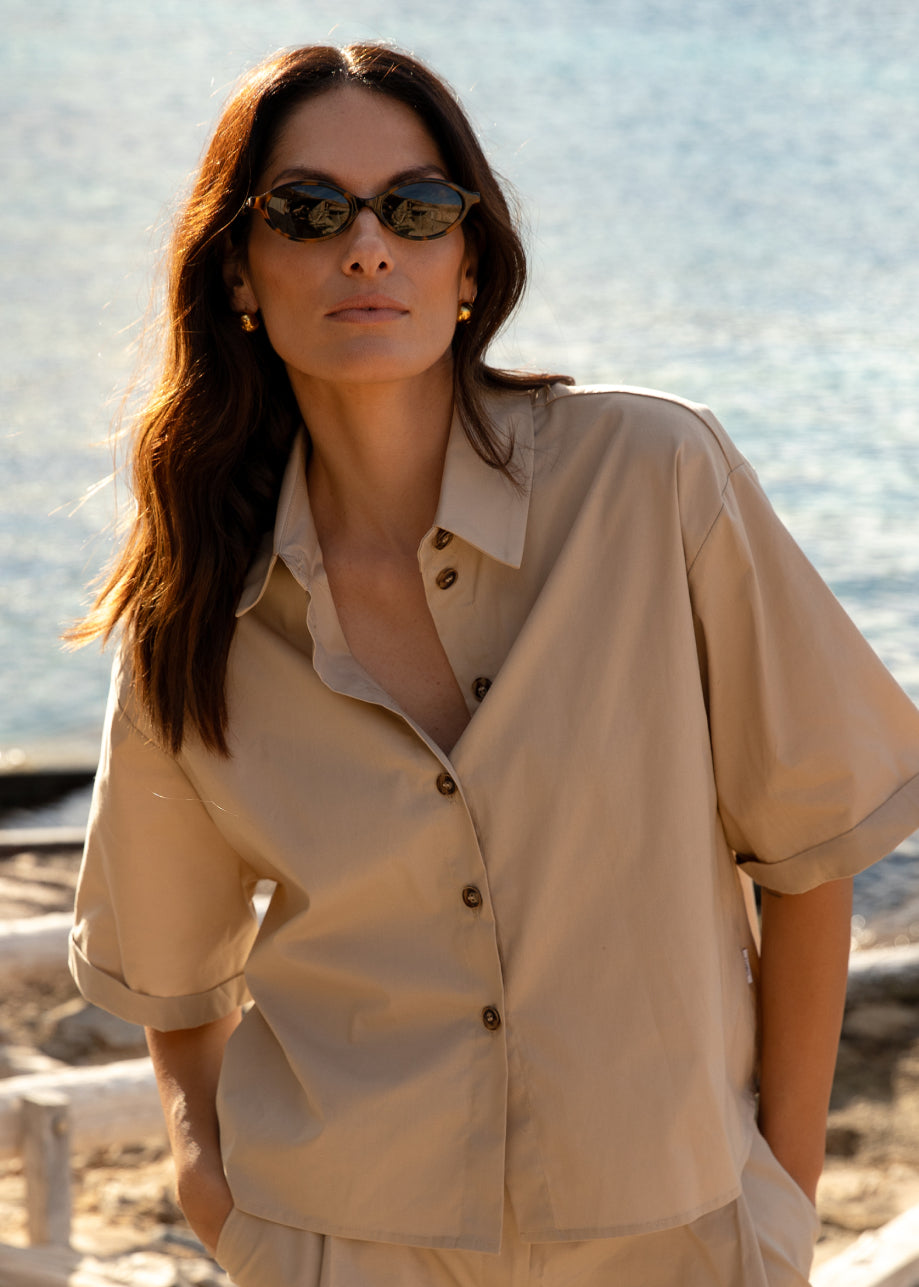 Quenty Blouse Sand