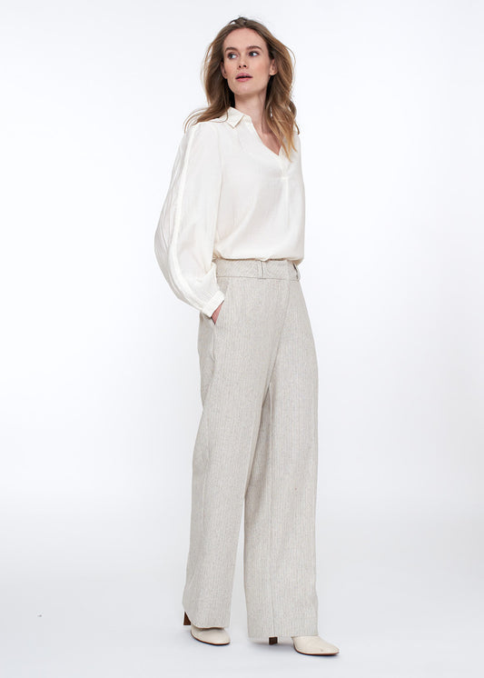 Nubi Blouse Dark Egret