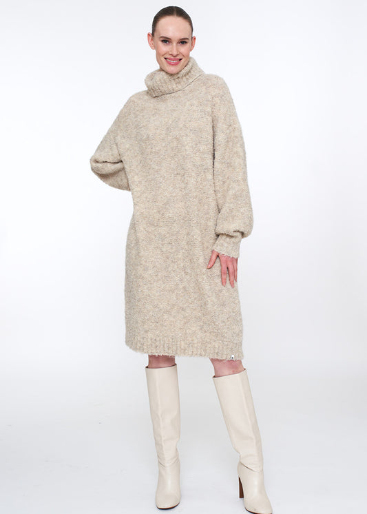 Nica Dress Biscuit Mel