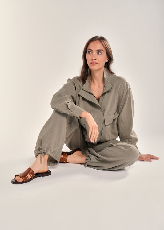 Carry Pants Dusty Green