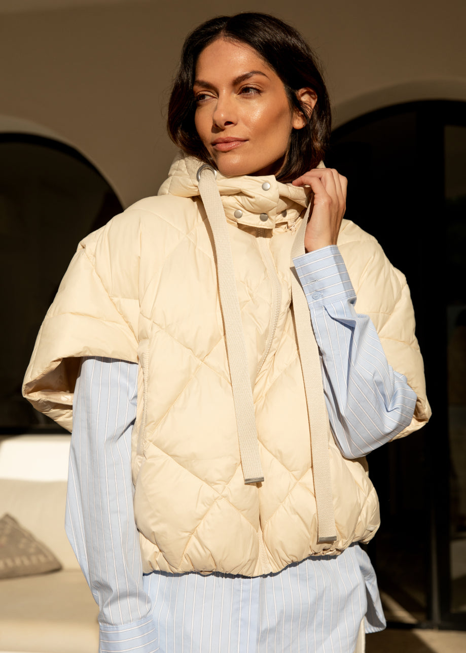 Suza Jacket Ecru White