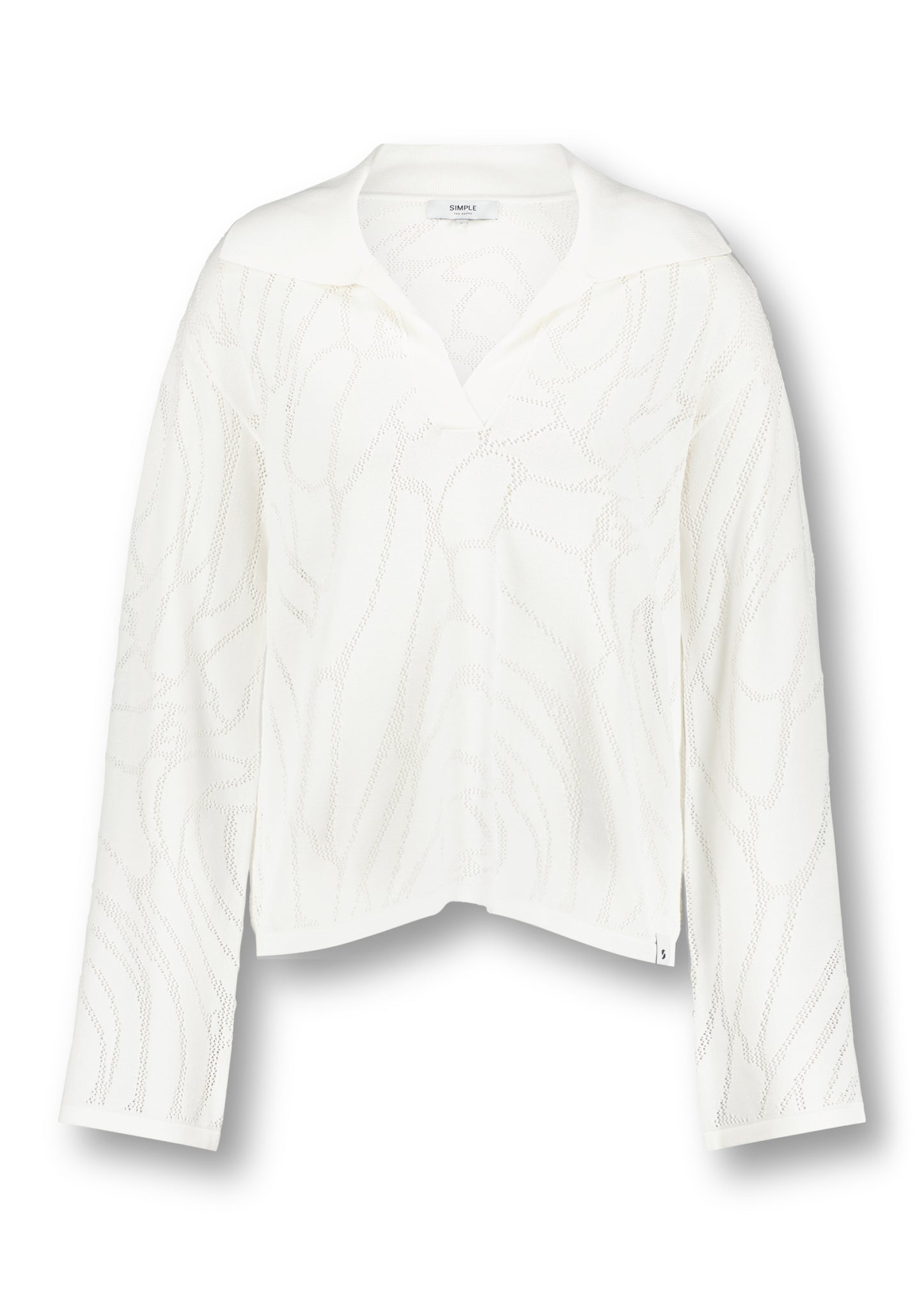 Carly Top - White - Packshot - Shirts - Simple