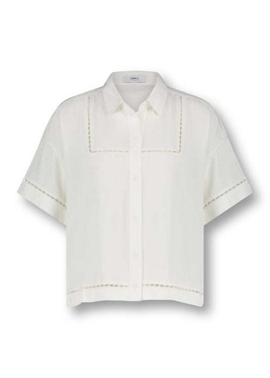 Cece Blouse Egret