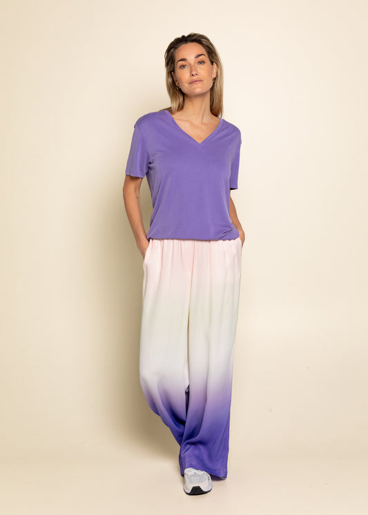 Lisa T-shirt Paars