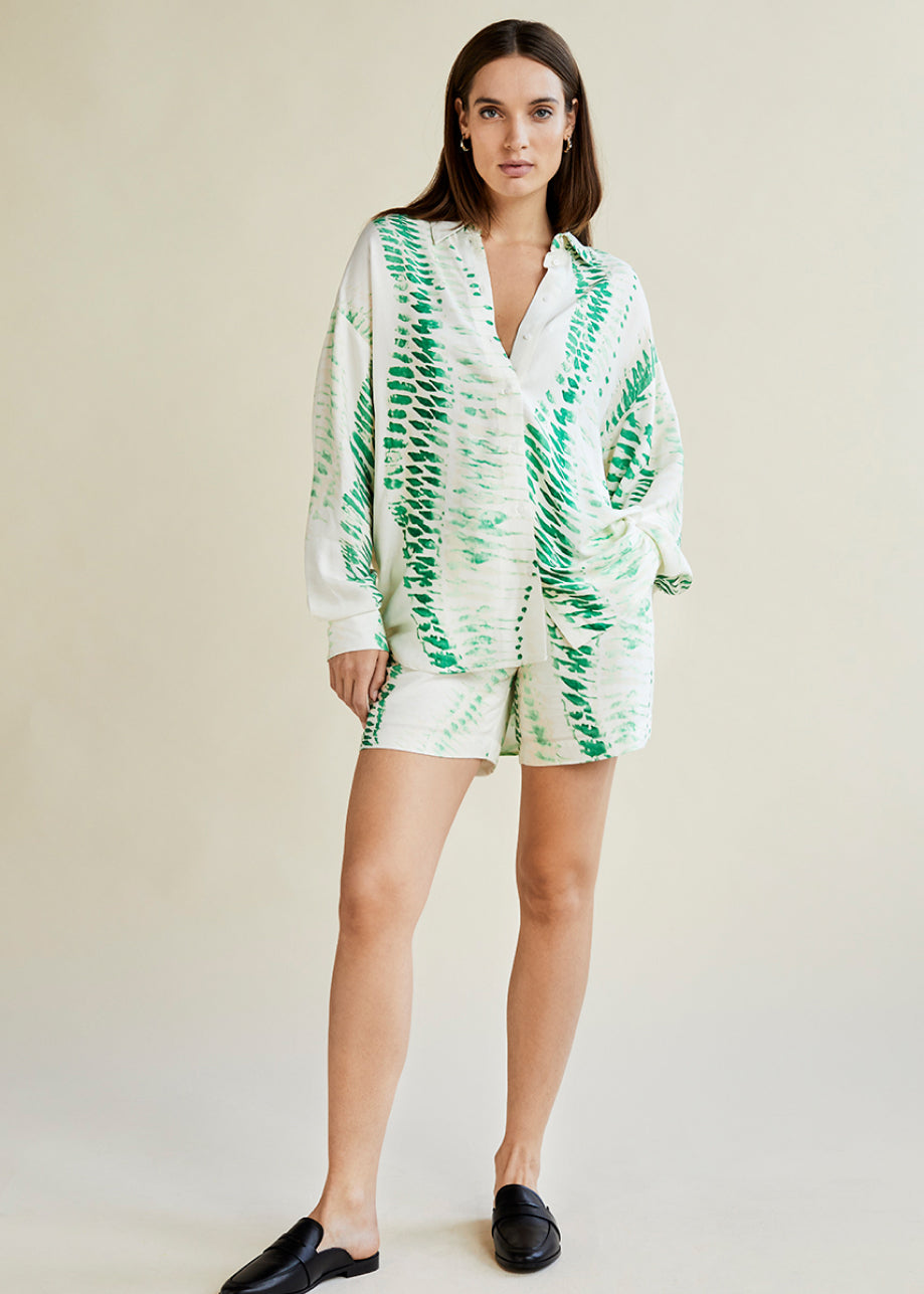 Estella Ao Blouse Island Green