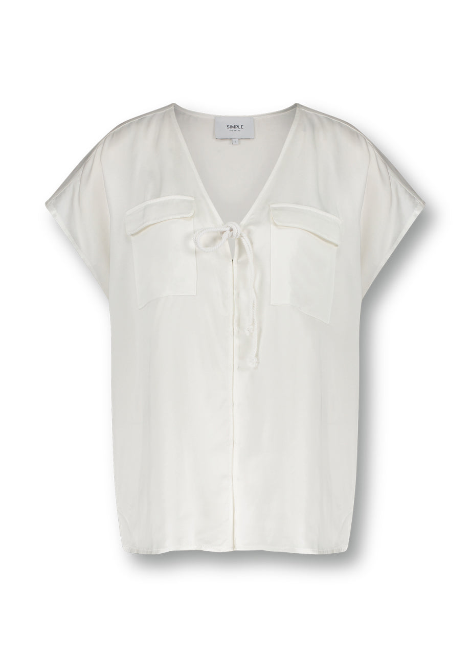 Sally Top Off White